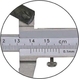 Zirkel-Messschieber aus Hartmetall 0-300mm-Beschreibung lesen