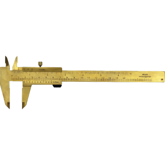 Taschen-Messschieber aus Messing 0-150mm-Beschreibung lesen