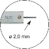 Bremsscheiben Messschieber 0-50mm und Schnabellänge 80mm