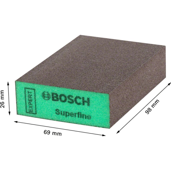 Schleifschwamm Expert Stand.S471 L69xB97mm super  Stand.Block-Beschreibung lesen