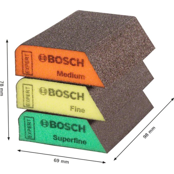 Schleifblock Expert Combi S470 L69xB97mm mittel//super Combi Block-Beschreibung lesen
