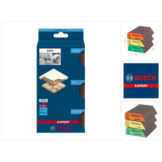 Schleifblock Expert Combi S470 L69xB97mm mittel//super Combi Block-Beschreibung lesen