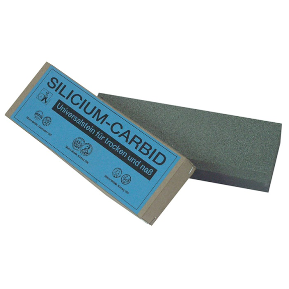 Pierre à aiguiser L150xL50xH25mm SCg / gris grossier en boîte.-Leggi tutto