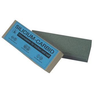 Abziehstein L150xB50xH25mm SCg /grob grau im Krt.-Beschreibung lesen