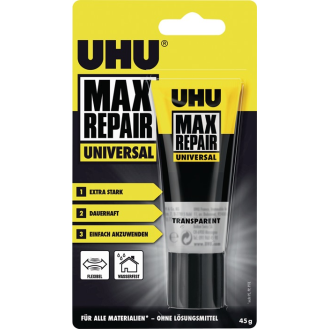 Univlkleber MAX REPAIR UNIVL transp.45g Tube-Beschreibung lesen