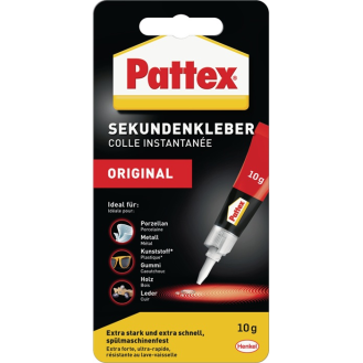 Sekundenkleber flüssig 10g farblos Tube-Beschreibung lesen