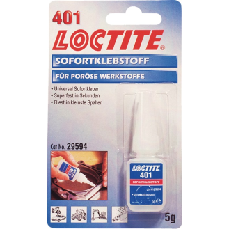 Sofortklebstoff 401 5g NSF P1 farblos Flasche-Beschreibung lesen