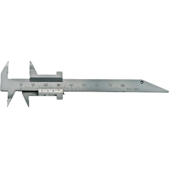 Klein-Messschieber für Zahntechniker 0-80mm-Beschreibung lesen