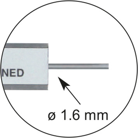 Messschieber mit spitzem Schnabel 0-150mm-Beschreibung lesen