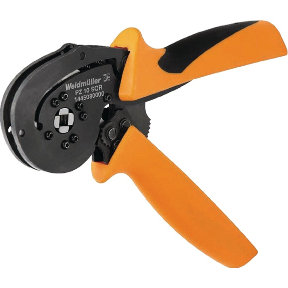 Crimpzange PZ 10 SQR L.195mm 0,14-10 (AWG 26...8) mm² WEID Crimpzange PZ 10 SQR L.195mm 0,14-10 (AWG 26...8) mm² WEID-Beschreibung lesen