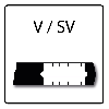 Pressbacke Vario-Press SV 32-34 kN NW 18mm Spezialstahl