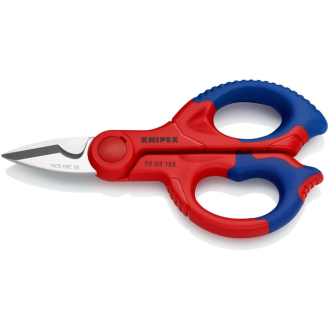Elektriker-/Handwerkerschere L.155mm 2-K.-Hüllen-Beschreibung lesen