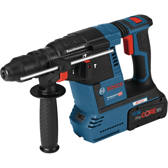 Akkubohrhammer GBH 18 V-26 F Prof.18 V 8 Ah 26mm 2,6 J SDS plus-Beschreibung lesen