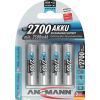 Akkuzelle 1,2 V 2700 mAh R6-AA-Mignon HR6 4 4St./Blister