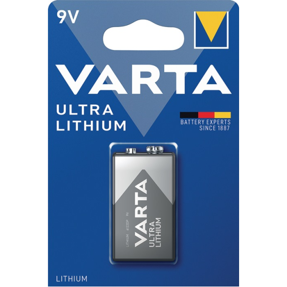 Bterie ULTRA Lithium 9 V 6LP3146 1150 mAh 6122 1 St./Bl. Bterie ULTRA Lithium 9 V 6LP3146 1150 mAh 6122 1 St./Bl.-Beschreibung lesen
