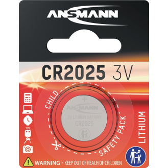 Knopfzelle 3 V 165 mAh CR2025 20x2,5mm 1 St./Bl.-Beschreibung lesen