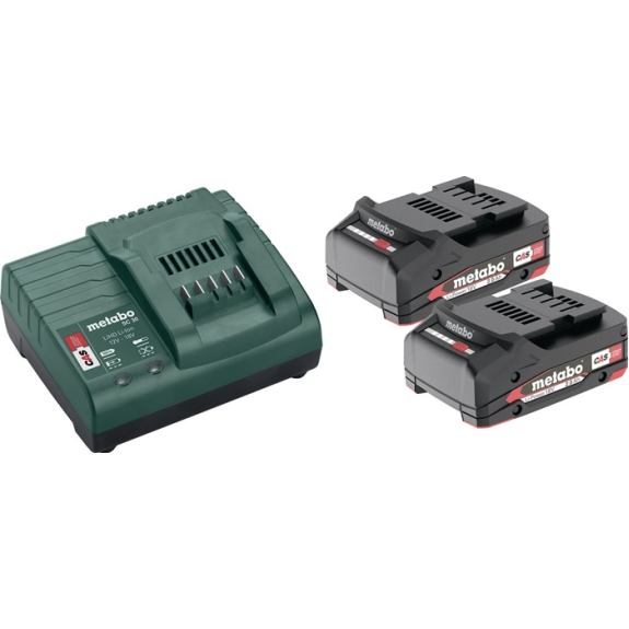 Akkuset Basic 2,0 18 V 2x2 Ah Akkuset Basic 2,0 18 V 2x2 Ah-Beschreibung lesen