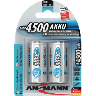 Akkuzelle maxE 1,2 V 4500 mAh R14-C-Baby HR14 2 2St./Blister-Beschreibung lesen
