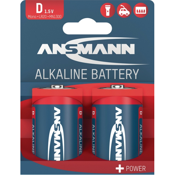 Bterie 1,5 V D-AM1-Mono 16000 mAh LR20 4920 2 St./Bl.-Leggi tutto