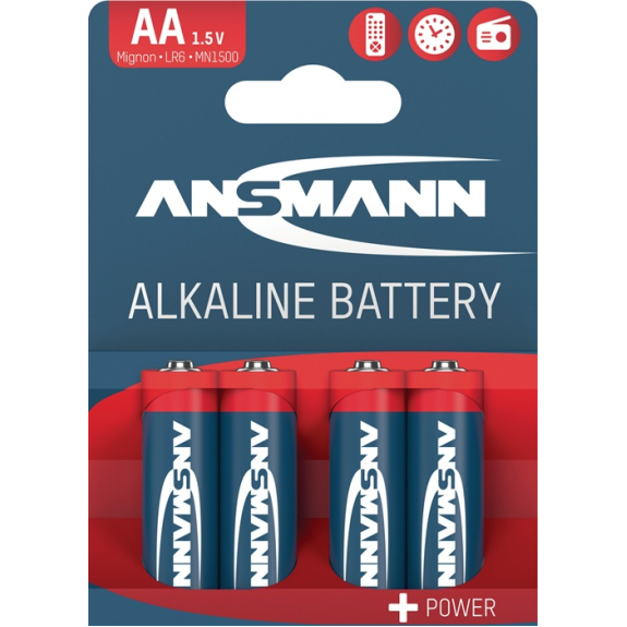 Bterie 1,5 V AA-AM3-Mignon 2800 mAh LR6 4906 4 St./Bl.-Lire la description