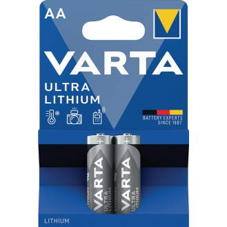 Bterie ULTRA Lithium 1,5 V AA Mignon 2900 mAh FR14505 6106 2 St./Bl.-Beschreibung lesen