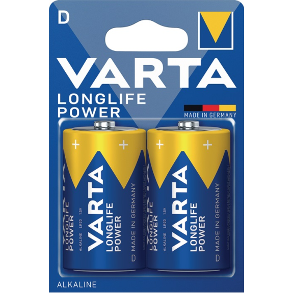 Bterie Longlife Power 1,5 V D-AM1-Mono 16500 mAh LR20 4920 2 St./Bl.-Lire la description