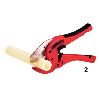 Kunststoffschere ROCUT TC 42 Prof.0-42mm PP/PE/PB/PEX/PVDF ROTHENER-Beschreibung lesen