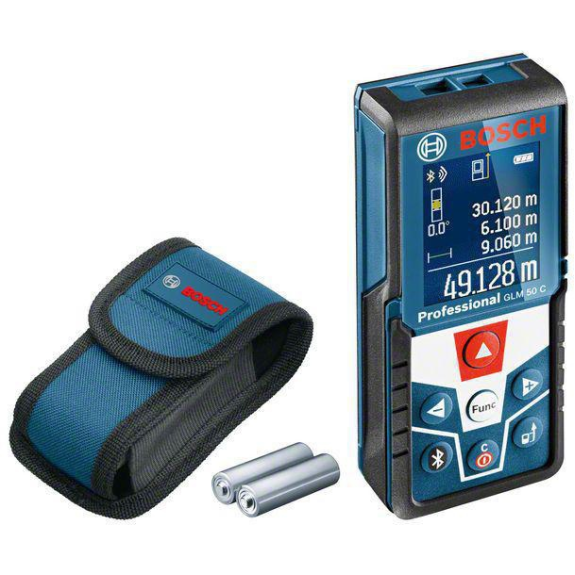 Laserentfernungsmesser GLM 50 C Professional IP54 ± 1,5mm-Beschreibung lesen