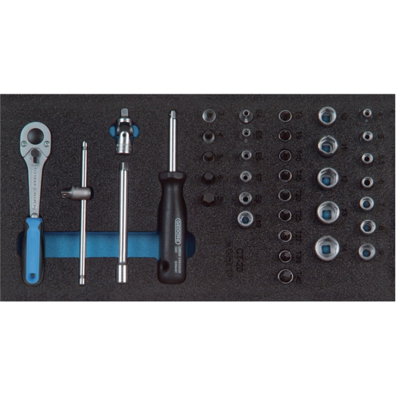 Werkzeugmodul 1500 CT1-20 37-tlg.1/3-Modul Steckschlü.1/4 Zoll-Beschreibung lesen