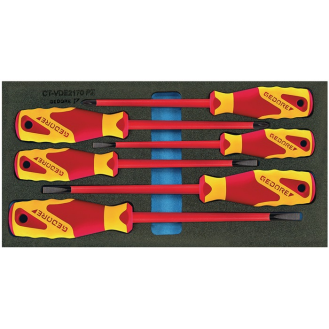 Werkzeugmodul 1500 CT1-VDE 2170 PZ 6-tlg.1/3-Modul Schraubendreher Schlitz/PZD-Beschreibung lesen