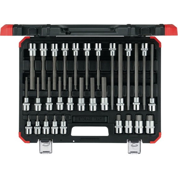 Steckschlüsselsatz 30-teilig 1/2 Zoll 5-19 mm Steckschlüsselsatz 30-teilig 1/2 Zoll 5-19 mm-Beschreibung lesen