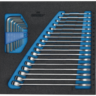 Werkzeugmodul 1500 CT2-7 25-tlg.2/3-Modul Ringmaul-/Stiftschlüssel-Beschreibung lesen