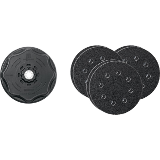 Haftschleif-Set 7-tlg.Schleifteller-D.115mm-Beschreibung lesen