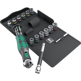 Steckschlüsselsz 8009 Zyklop Pocket Set 3 27-tlg.3/8Zoll+1/4 Zoll-Beschreibung lesen