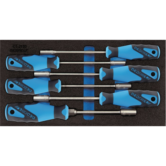Werkzeugmodul 1500 CT1-2133 6-tlg.1/3-Modul Steckschlü.SW5-10mm-Beschreibung lesen