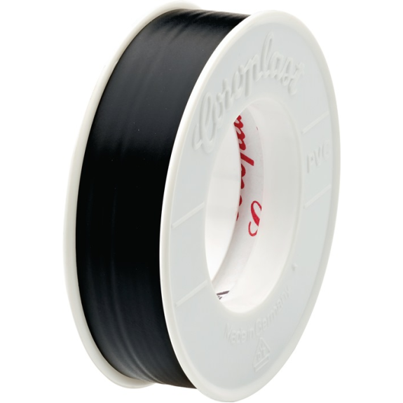 Elektrisches Isolierband schwarz 10m x 15mm Elektrisches Isolierband schwarz 10m x 15mm-Beschreibung lesen