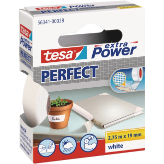 Gewebeband ext.Power 56341 weiß L.2,75m B.19mm Rl.-Beschreibung lesen
