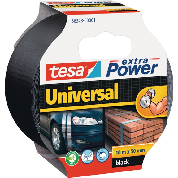 Gewebeband ext.Power 56348 schwarz L.10m B.48mm Rl.-Beschreibung lesen
