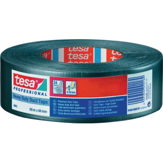 Gewebeband duct tape 4663 silber L.50m B.48mm Rl.-Beschreibung lesen