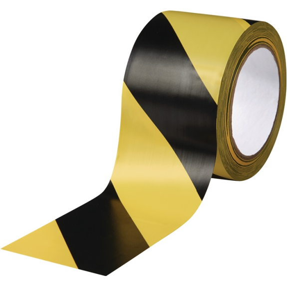 Bodenmarkierungsband Easy Tape PVC schwarz/gelb L.3 B.75mm Rl.-Beschreibung lesen