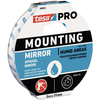 Montageband Mounting PRO Spiegel 66952 weiß L.5m B.19mm-Beschreibung lesen