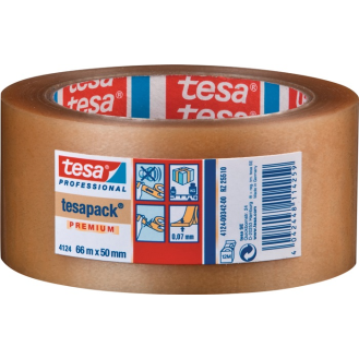 Verpackungsklebeband PVC pack 4124 farblos L.66m B.50mm Rl.-Beschreibung lesen