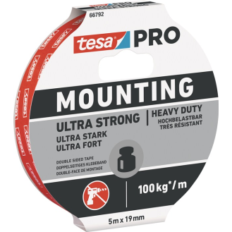 Montageband Mounting PRO Ultra Strong 66792 weiß L.5m B.19mm-Beschreibung lesen