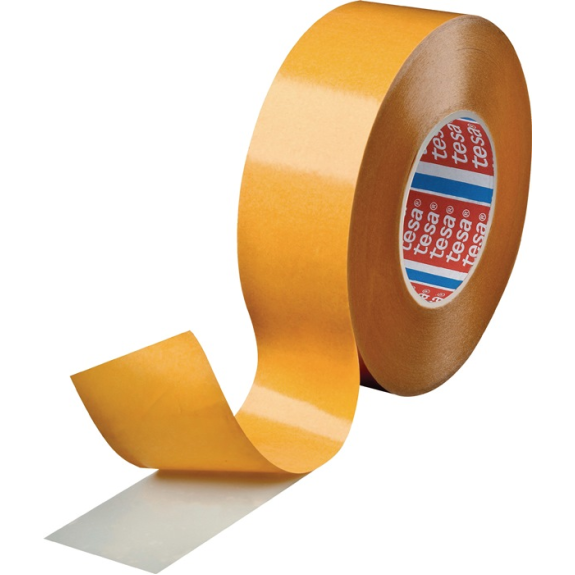 Doppelseitiges Klebeband fix 4944 L.25m B.50mm weiß Rl.-Beschreibung lesen