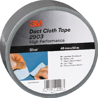 Gewebeband Scotch 2903 silber L.50m B.48mm-Beschreibung lesen