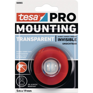 Montageband Mounting PRO Transparent 66965 transp.L.5m B.19mm-Beschreibung lesen
