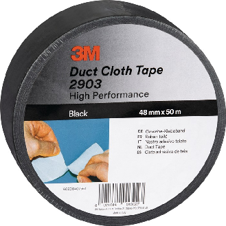 Gewebeband Scotch 2903 schwarz L.50m B.48mm-Beschreibung lesen