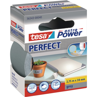 Gewebeband ext.Power 56343 grau L.2,75m B.38mm Rl.-Beschreibung lesen