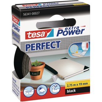 Gewebeband ext.Power 56341 schwarz L.2,75m B.19mm Rl.-Beschreibung lesen