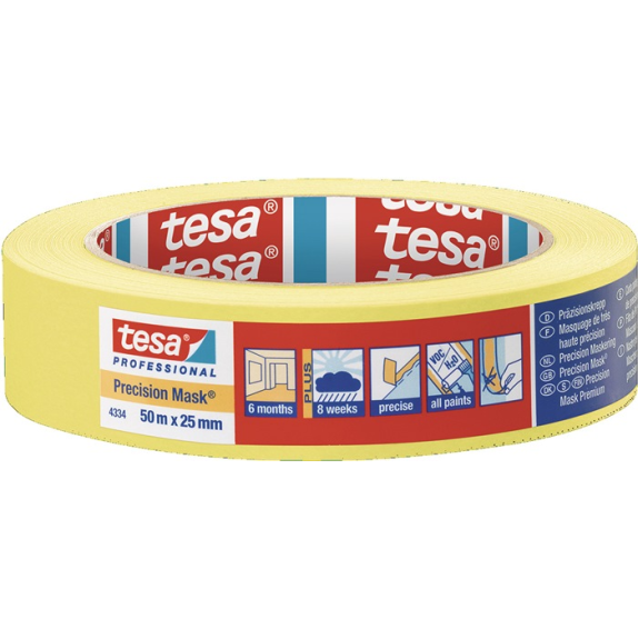 Kreppband für präzise Anwendungen 50m x 25mm Kreppband für präzise Anwendungen 50m x 25mm-Beschreibung lesen